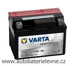 Motobaterie VARTA 12V 3Ah 503 014 003 YT4L-BS - klikněte pro větší náhled