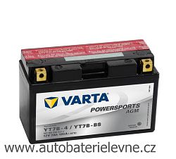 Motobaterie VARTA 12V 7Ah 507 901 012 YT7B-BS AGM 507901 - klikněte pro větší náhled