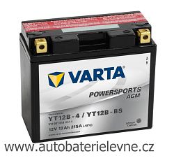motobaterie VARTA 12V 12Ah 512 901 019 YT12B-BS 512901 - klikněte pro větší náhled