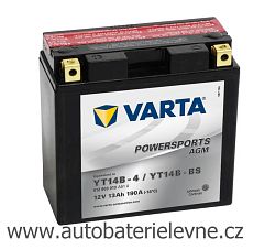 Motobaterie VARTA 12V 12Ah 512 903 013 YT14B-BS (512903) - klikněte pro větší náhled