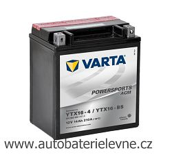 motobaterie VARTA 12V 14Ah 514 902 022 YTX16-BS-1 514902 - klikněte pro větší náhled