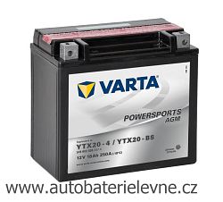 motobaterie VARTA 12V 18Ah 518 902 026 YTX20-BS 518902 - klikněte pro větší náhled