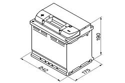 Bosch BAT S4 - 60Ah. Lev