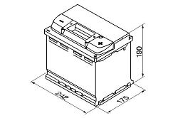 Bosch BAT S5 - 63Ah. Prav