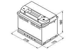 Bosch BAT S5 - 77Ah. Prav