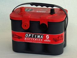 Autobaterie Optima Red Top U-4,2 12V 50Ah 815A, 8004-250 - kliknte pro vt nhled