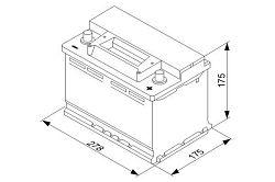 Bosch BAT S3 - 70Ah. Pravá